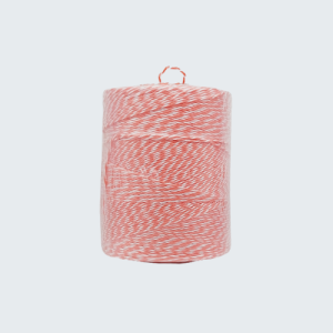 Cordetta PP bianco/rosso